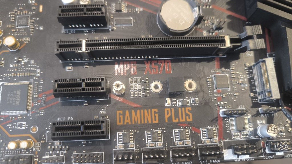 Msi mpg x570 GAMING PLUS Материнська плата am4