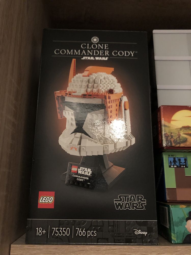 Lego hełm komandor Cody