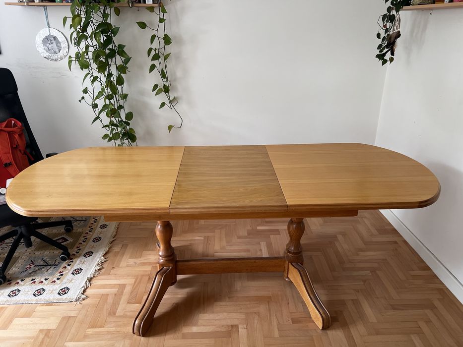 Stół drewniany dębowy