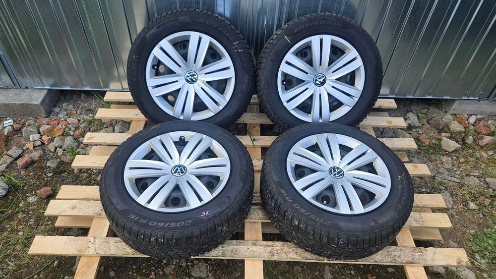 FELGI STALOWE KOŁPAK VW 16 6,5J ET48 5x112 5QA601027C/D