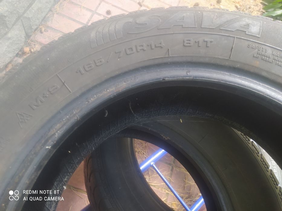 SAVA 165*70*R14 все сезоні