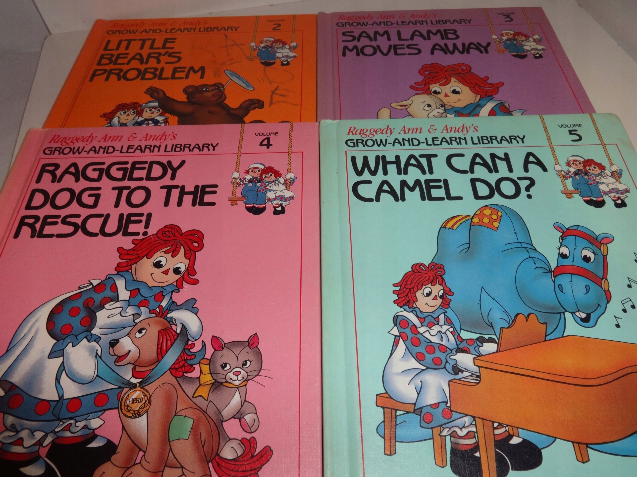 Grow And Learn Library Volume 2-5 Raggedt Ann *
