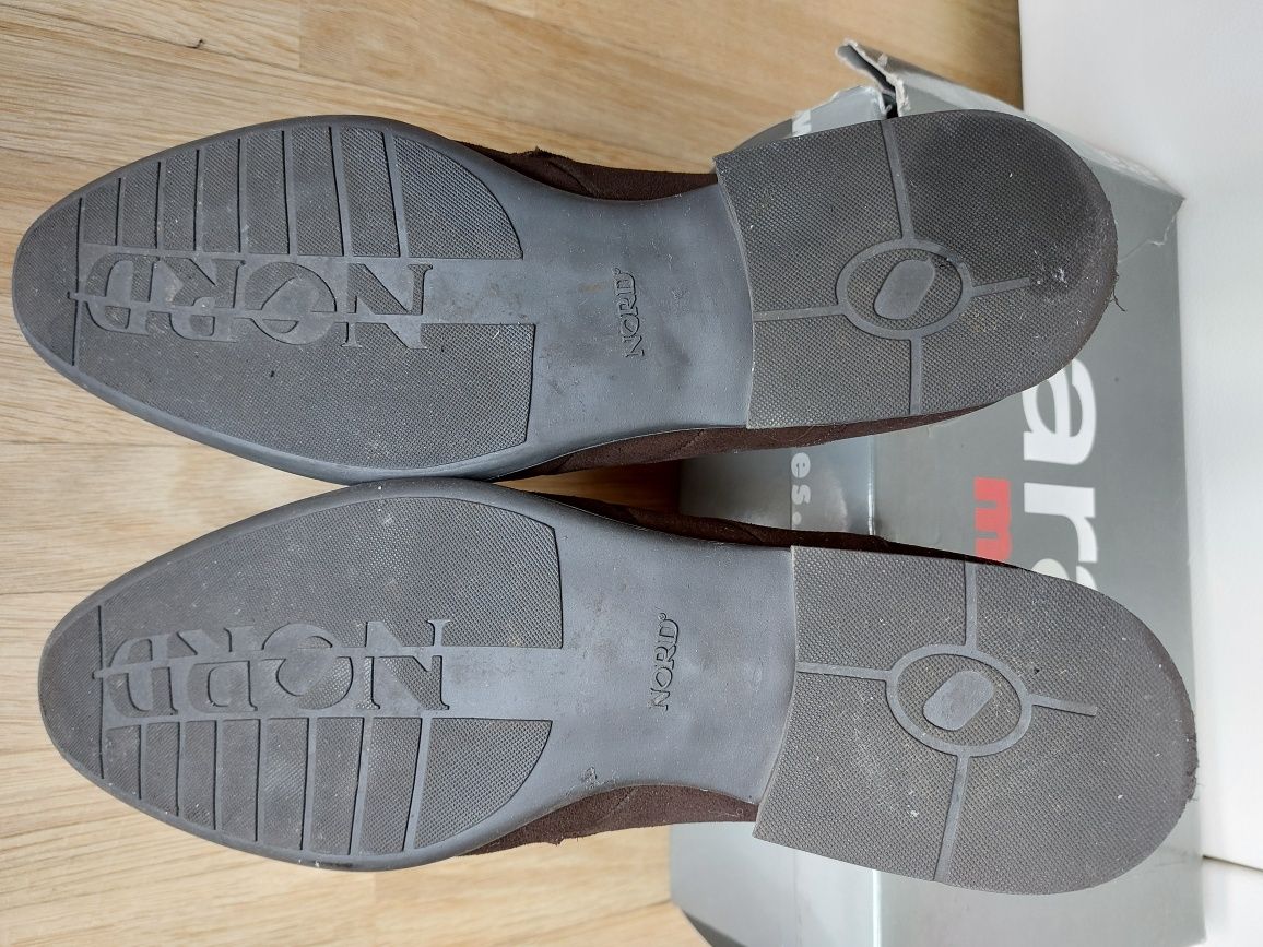 Buty Nord ocieplane rozm 45 skóra