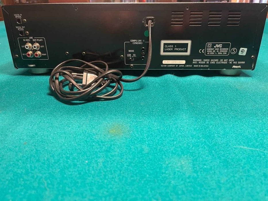 Leitor E Gravador de CDS - JVC XL-R5000