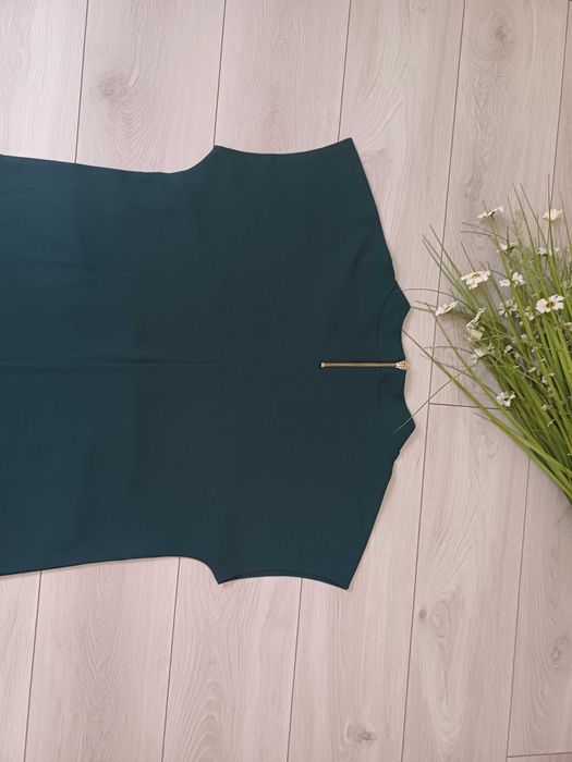 Sukienka reserved XXL butelkowa zieleń