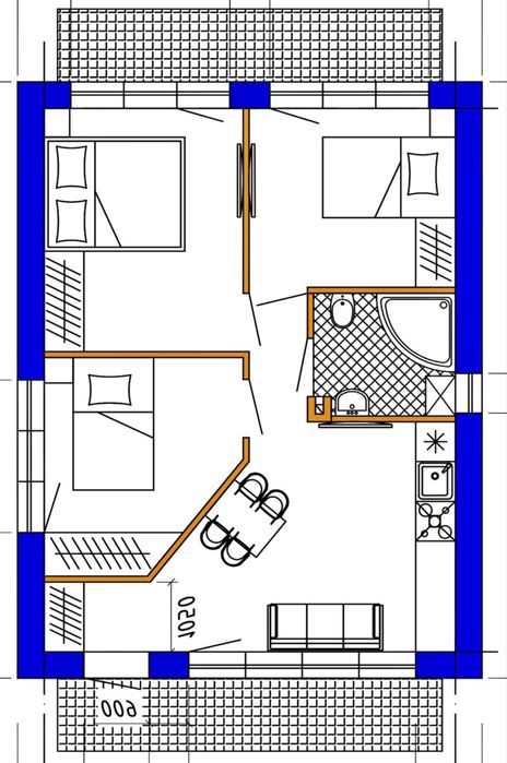 Продам дом Подгородное  Новострой