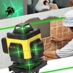 POZIOMICA LASEROWA 4D NOWA Laser Krzyżowy Samopoziomująca + Statyw