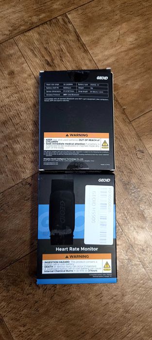 Нагрудний датчик пульсу GEOID HS500 Bluetooth і ANT+