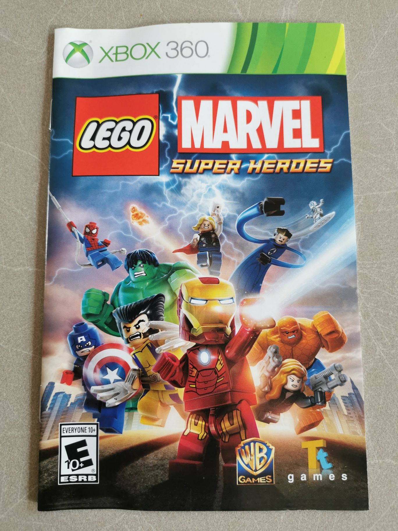 Lego Marvel Super Heroes gra na Xbox 360