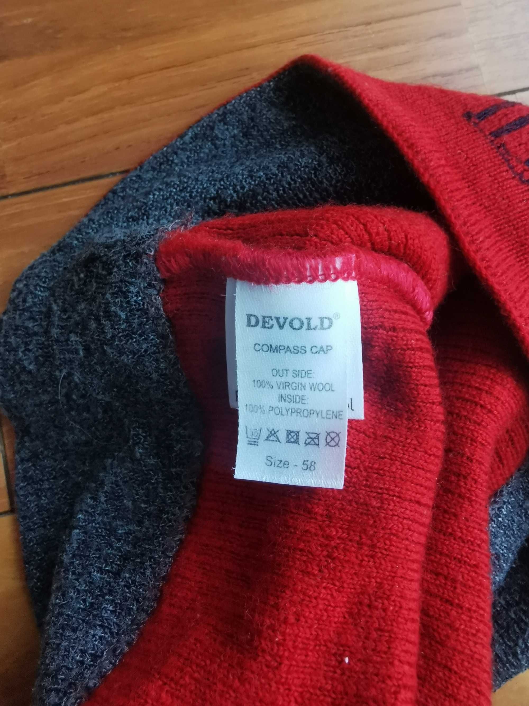 Czapka Devold 100% wełna merino