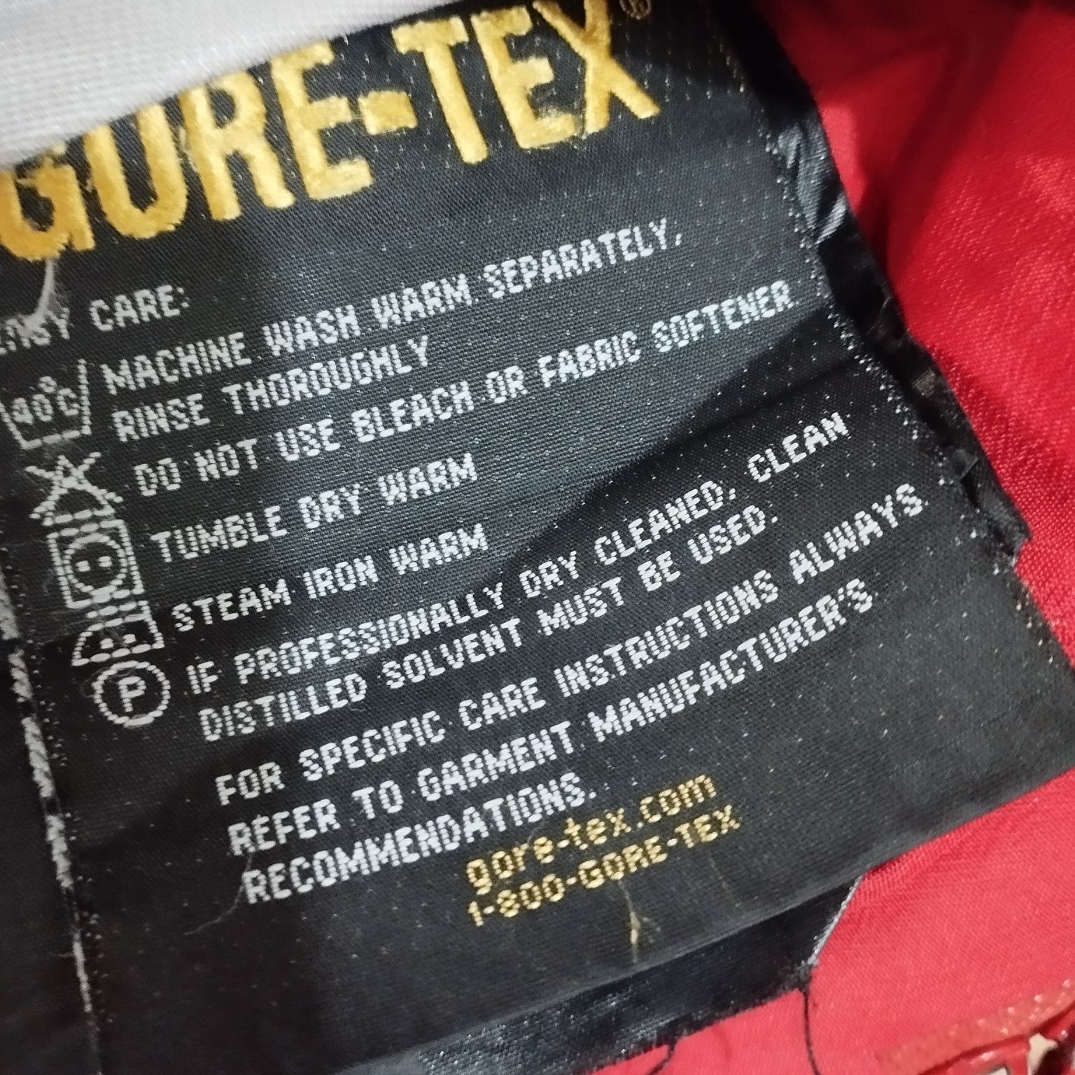 Куртка arcteryx gore -tex recco
