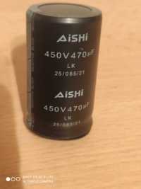 Конденсатор Aishi 470 мкФ 450 В