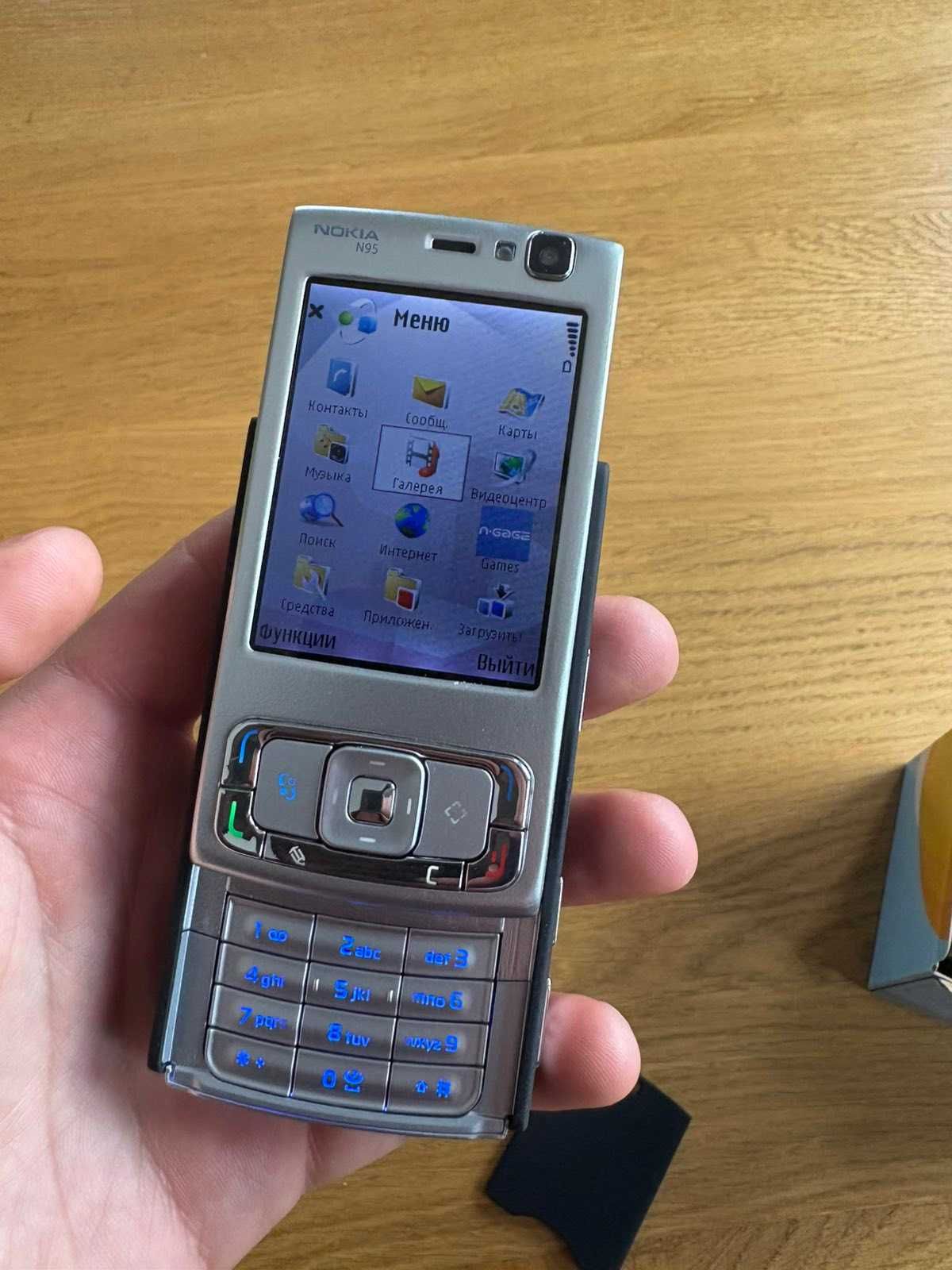 Nokia N95 простой слайдер новый телефон 850 мАч