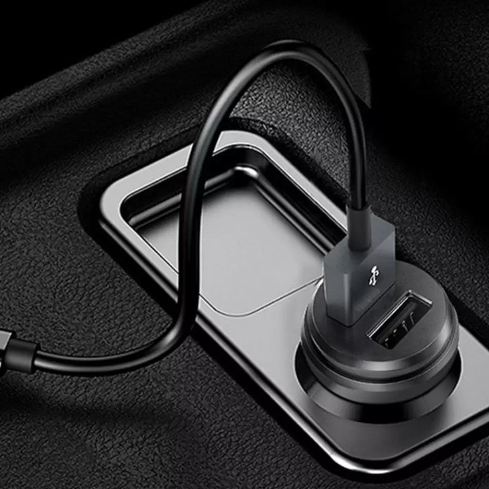 Ładowarka USB 2.1A do samochodu w gniazdo zapalniczki