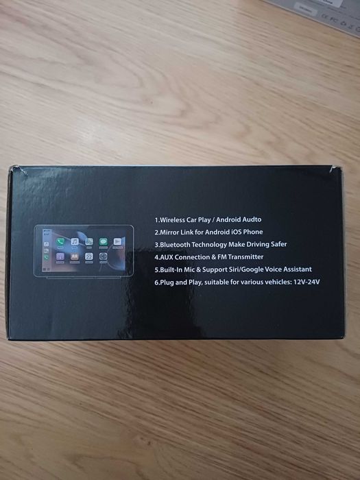 carplay - gps, bluetooth, apple carplay , android auto (novo)