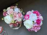 Flower box kwiaty mydlane prezent bukiet