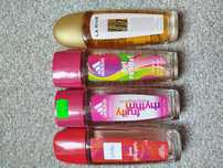 4 szt wody perfumowane adidas c.thru larive