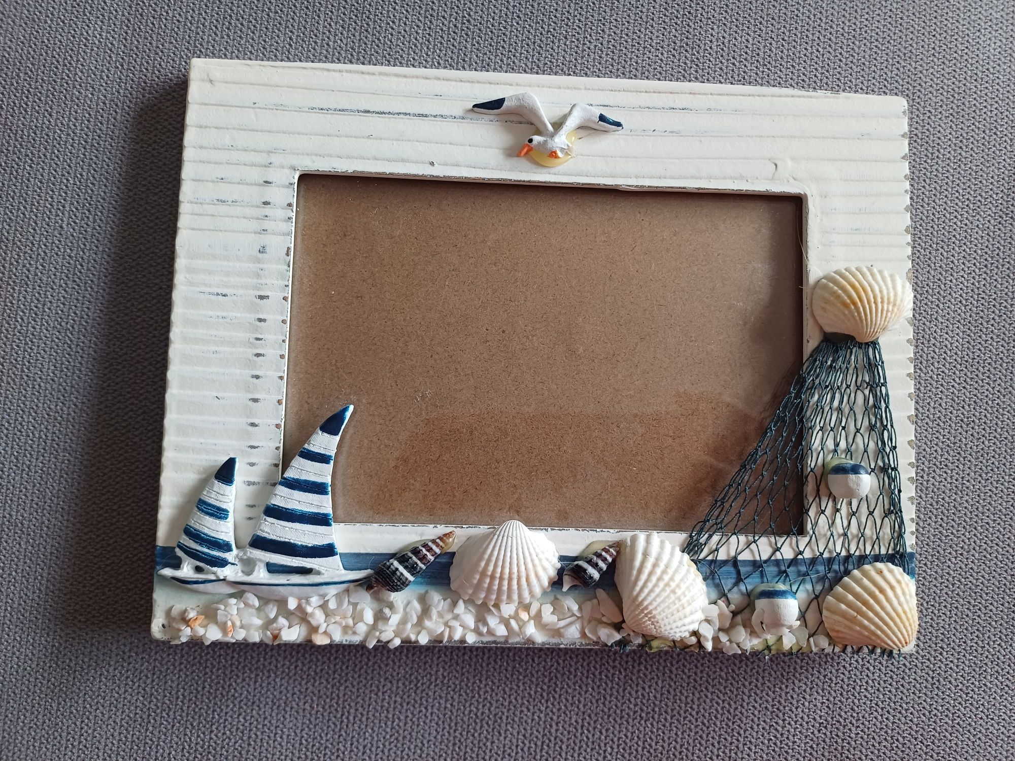 Ramka z motywem morskim 10x15 cm