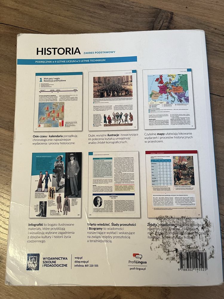 Podręcznik do historii, zakres podstawowy WSiP