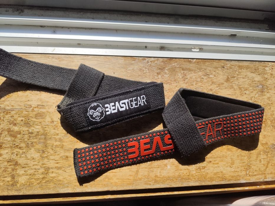 Beast Gear Gym Wrist Bands - Faixa de levantamento