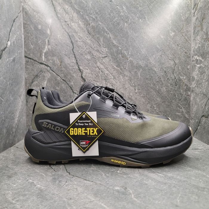 SALE! Чоловіче взуття "ХАКІ" Salomon Genesis GORE-TEX. Саломон 41-46