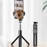 Kijek do selfie z trójnogiem zasilany baterią z bezprzewodowym pilotem