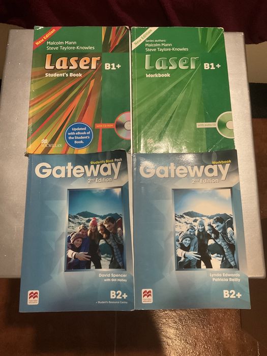Livros de inglês A2+, B1, B1+, B2+