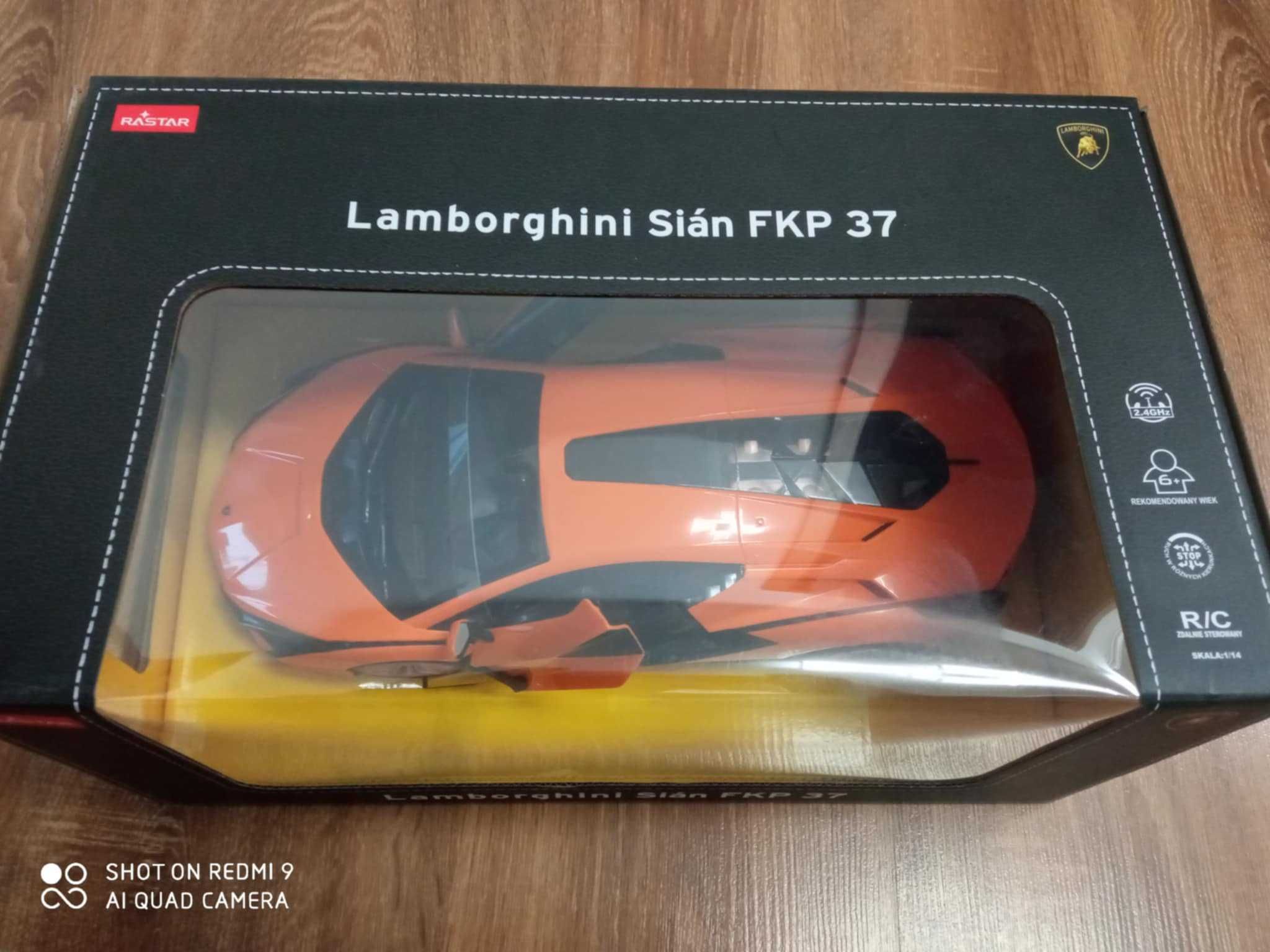 Auto Zdalnie Sterowane Lamborghini Sian FKP 37 RASTAR Na pilota