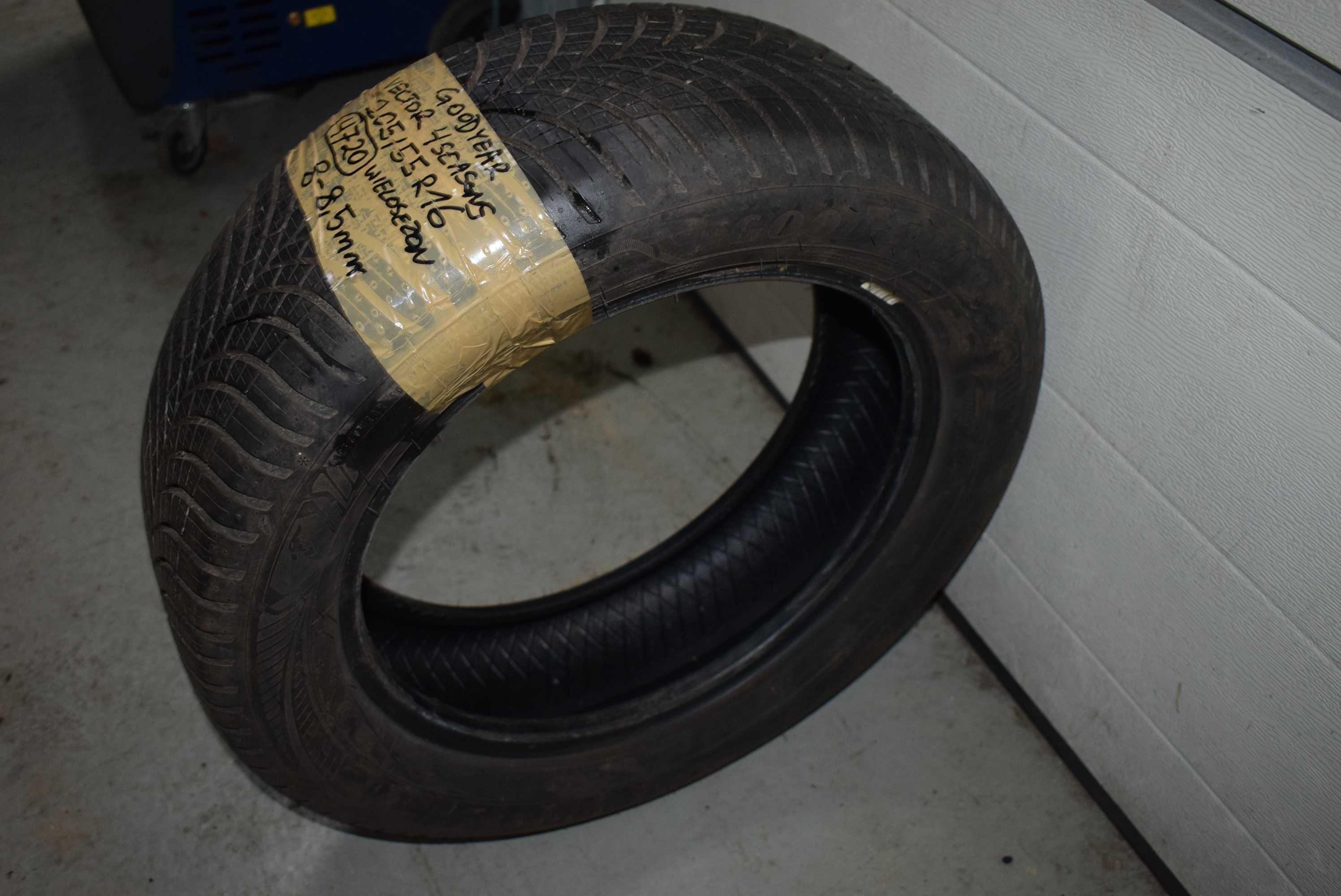 Opona GOODYEAR VECTOR 4 205/55/16 wielosezonowa opona 20r 8-8,5mm