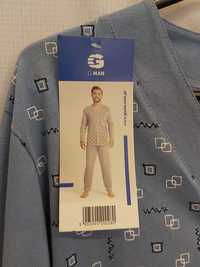 Rozpinana męska piżama, polskiej firmy Gucio, rozmiar XL, nowa