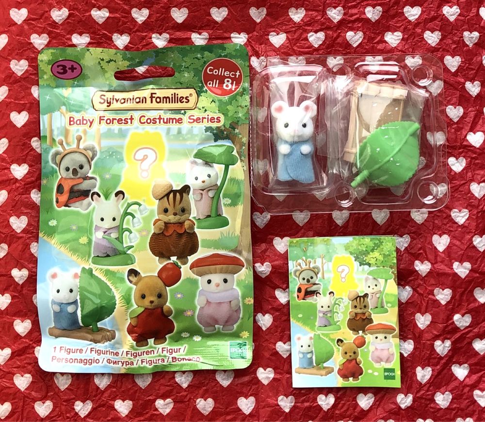 Nowa Sylvanian Families Epoch 5751 blind bag myszka na tratwie