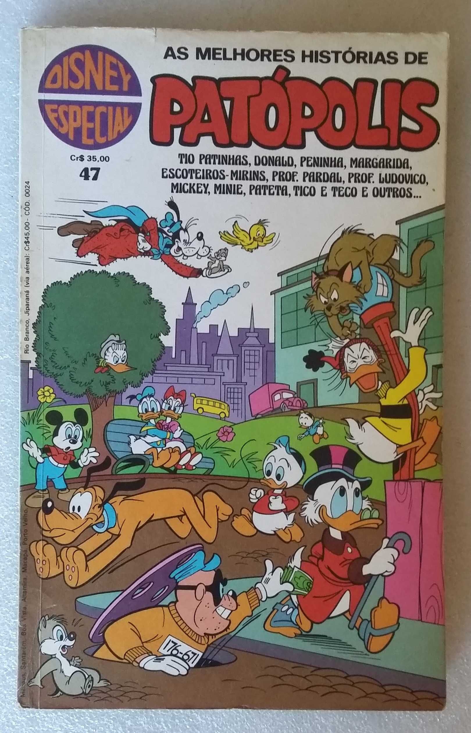 Disney especial 47 Patópolis