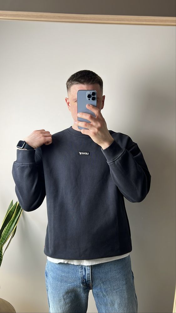 Оригінальний виварений світшот LEVI’S Relaxed Fit