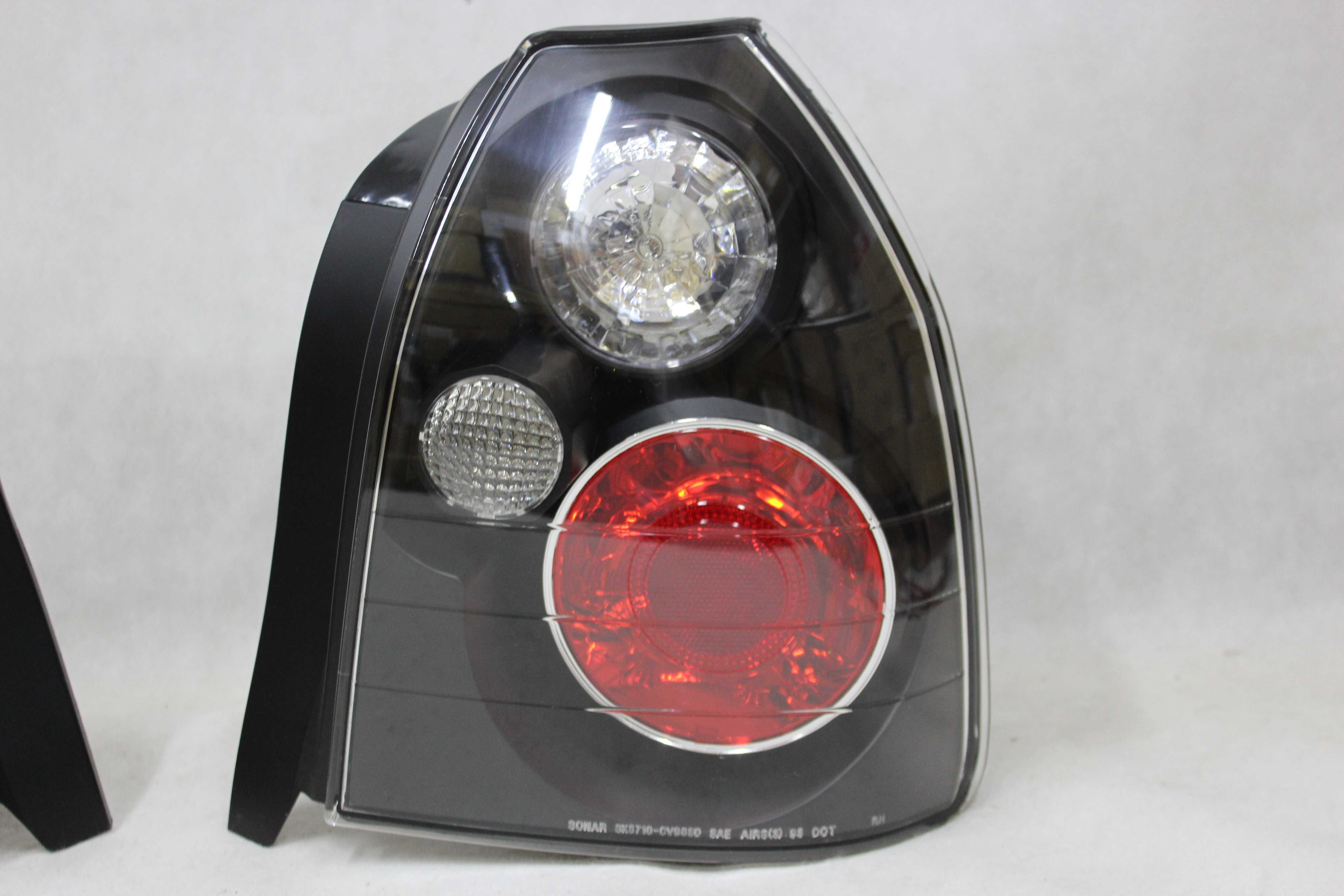 Lampy światła tył tylne HONDA CIVIC 6 VI 95-01 3D BLACK SMOKE TUNING !