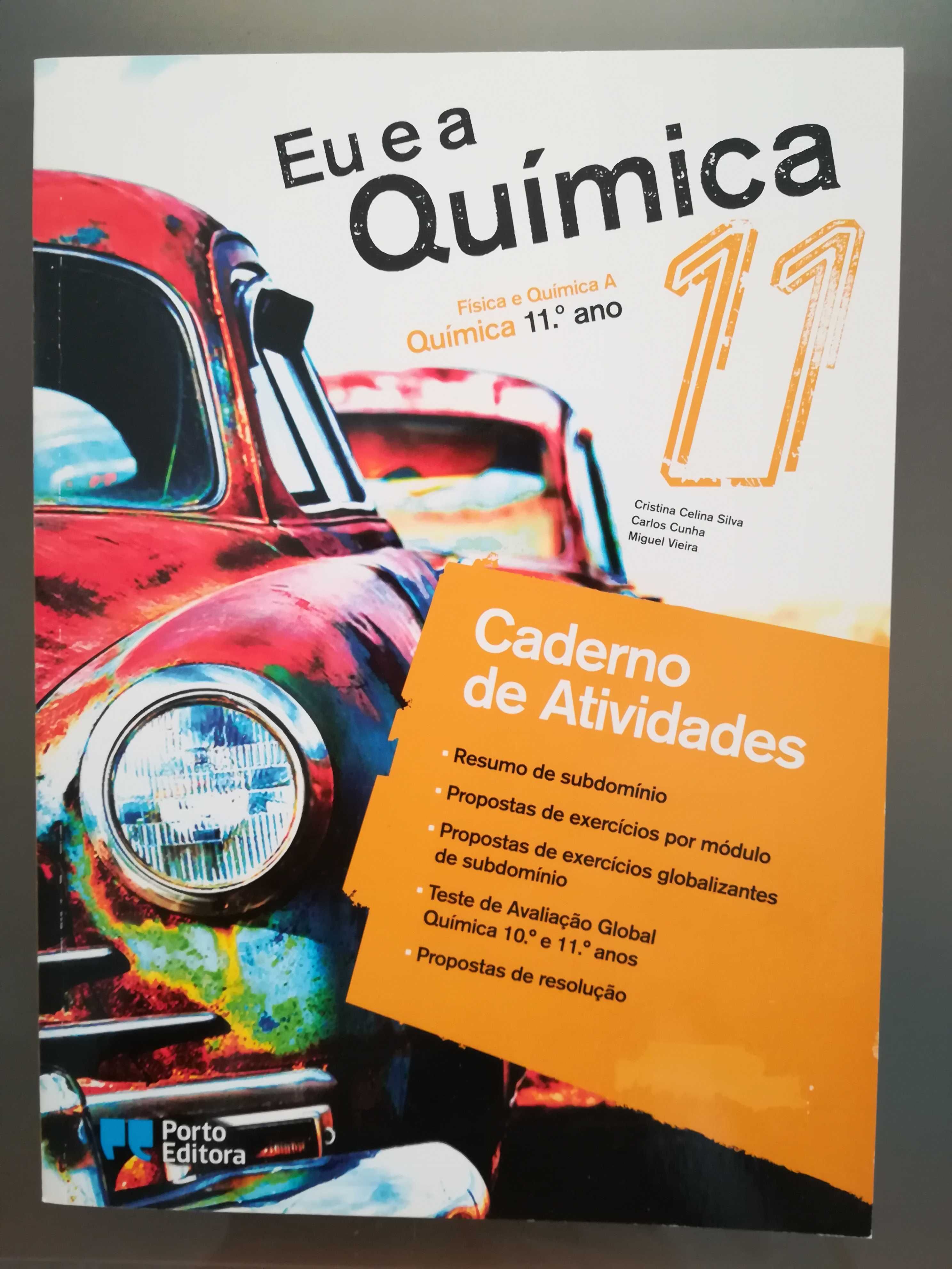 Eu e a Química 11, Manual e caderno de atividades, Química 11º ano