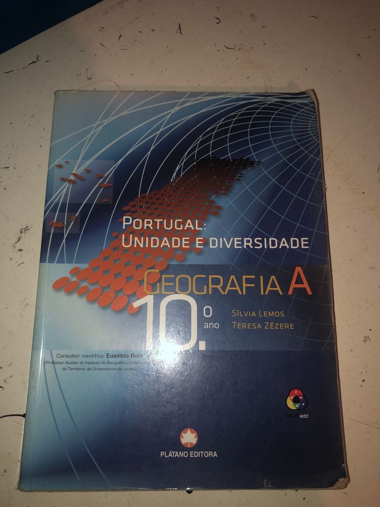Manual de Geografia A 10 ano Portugal: Unidade e Diversidade
