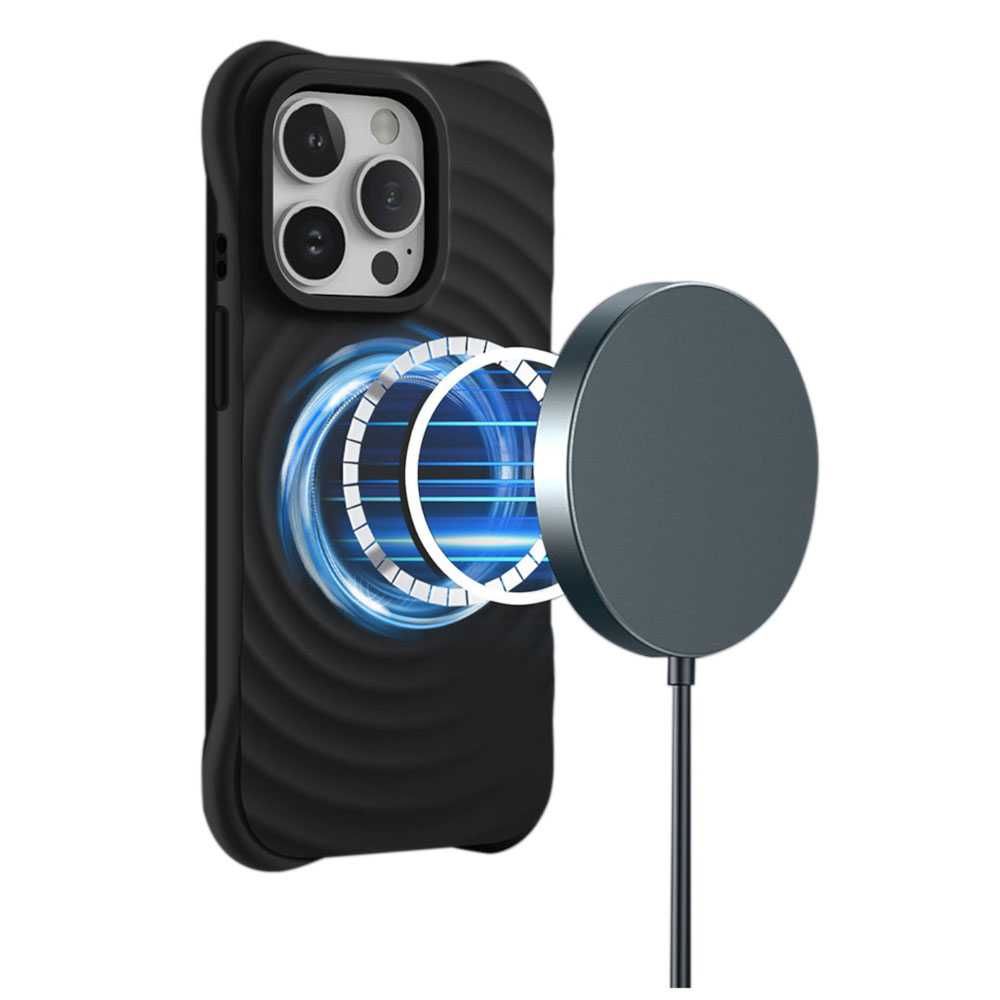 Plecki, Etui Mag Circle MagSafe do Apple Iphone 15 Pro kolor: czarny