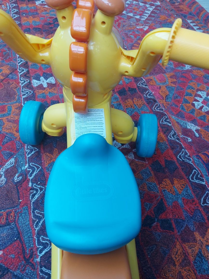 Rowerek little tikes żyrafa z kierownicą