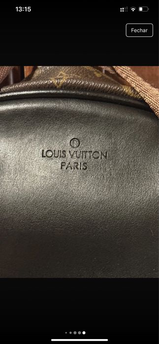 Mochila LV (Louis Vuitton) Castanha