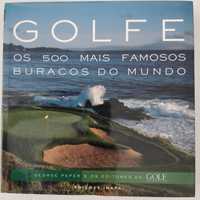 Golfe os 500 mais famosos buracos do mundo - livro novo