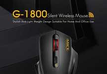 беспроводная бесшумная оптическая мышка IMICE G-1800 с USB-приёмником