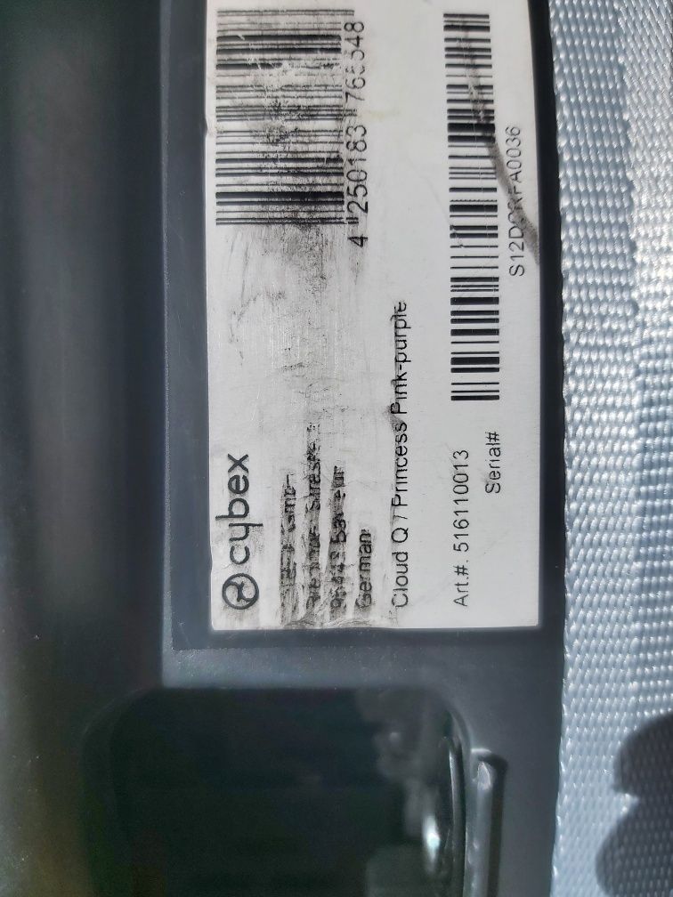 Nosidełko Cybex cloud Q