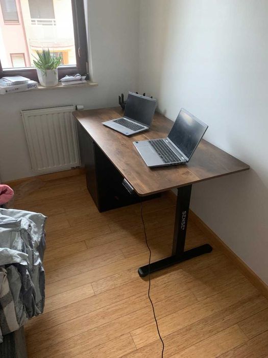 NOWE Biurko Elektryczne Regulowane Gamingowe 140x70 Do Domu Biura HIT!