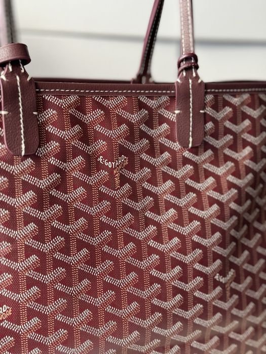 Torebka Goyard Anjou Bordo