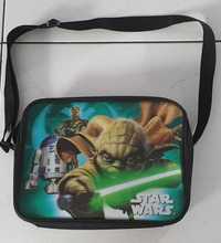 Star Wars Yoda 3D torba listonoszka A4 czarna regulowany pasek