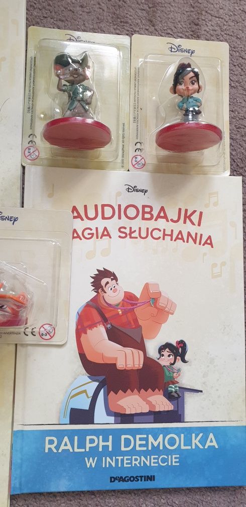 Audiobajki Disney Bernard, ralph, Toy story, mój brat niedźwiedź,