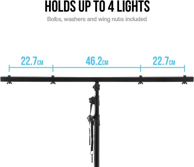 Tiger LIS7-BK stojak statyw na oświetlenie fotograficzne.