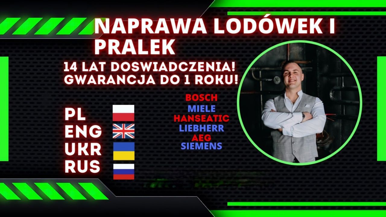 Naprawa lodówek i Pralek Wrocław! Dostępna cena! Szybko! CAŁODOBOWO!