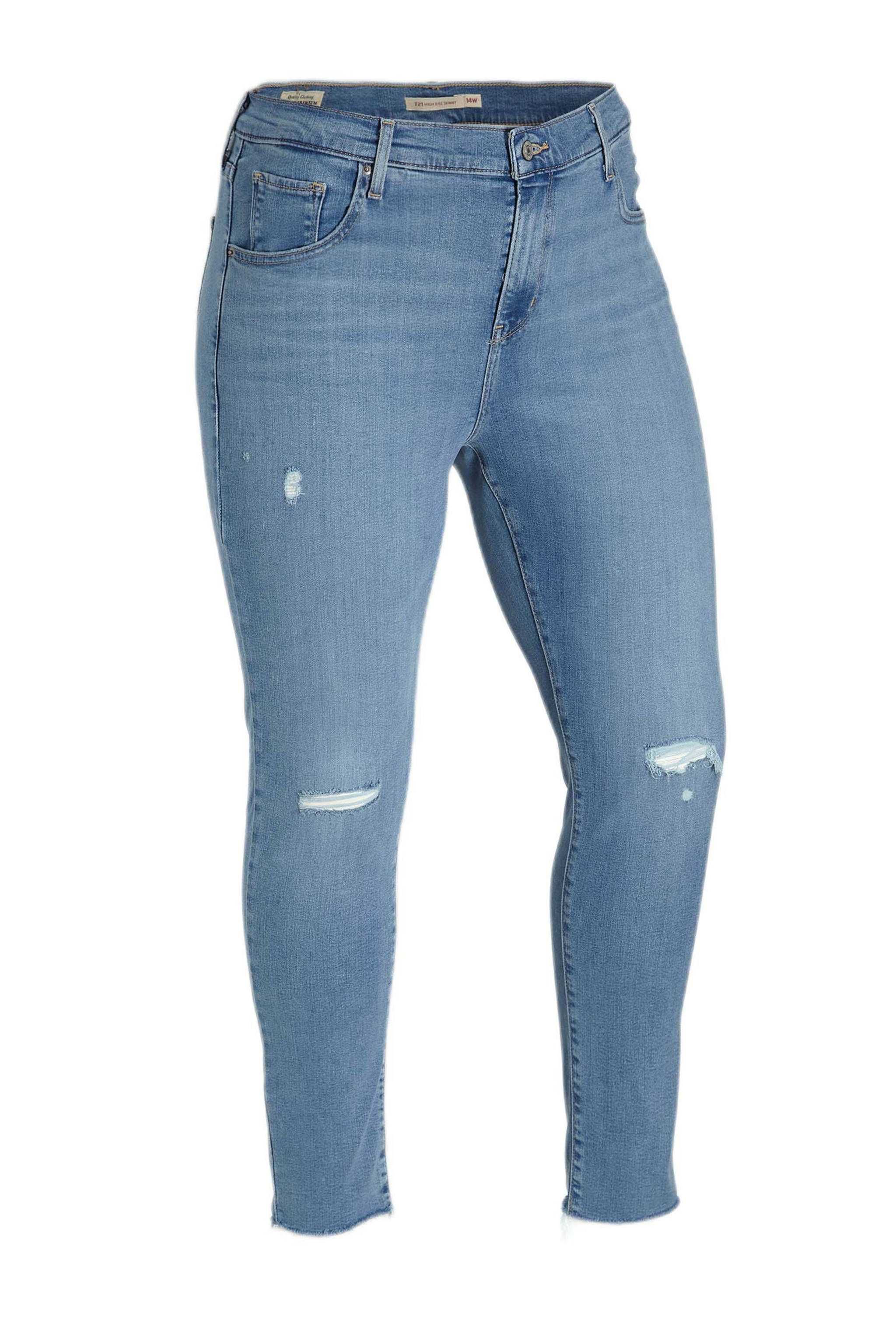Джинси levi's plus 721 high waist skinny jeans