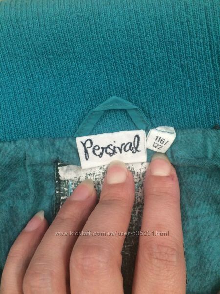 Теплая жилетка PERSIVAL на девочку 3-4 лет